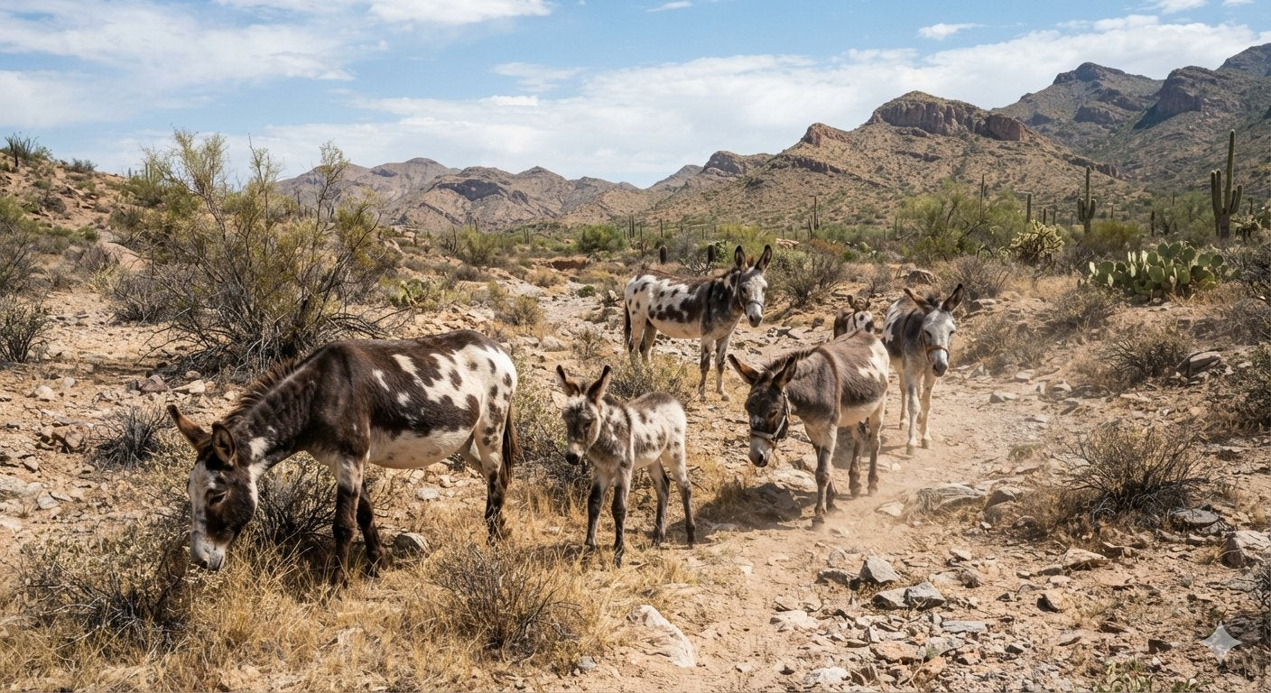 Spotted Donkeys