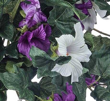 Artificial Petunia Flower- Pink or Purple, 26", UV Protected