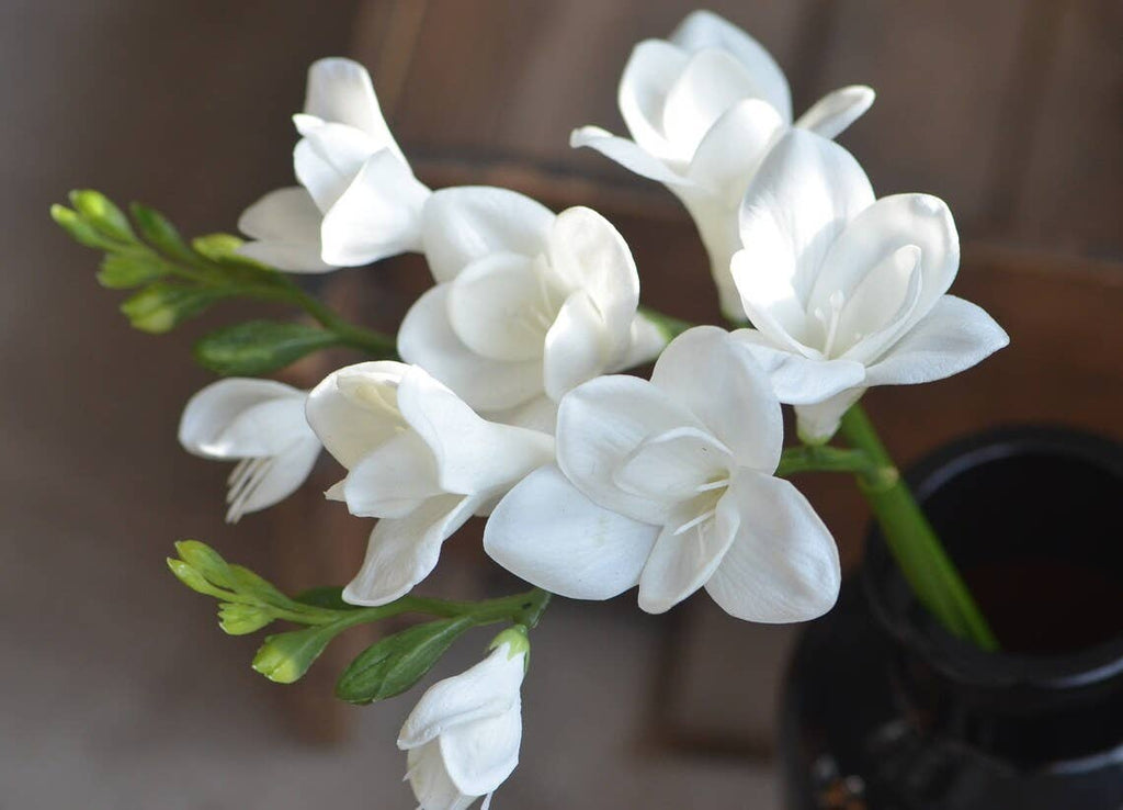 20" Lifelike Soft Real Touch Artificial Freesia-2 sprays