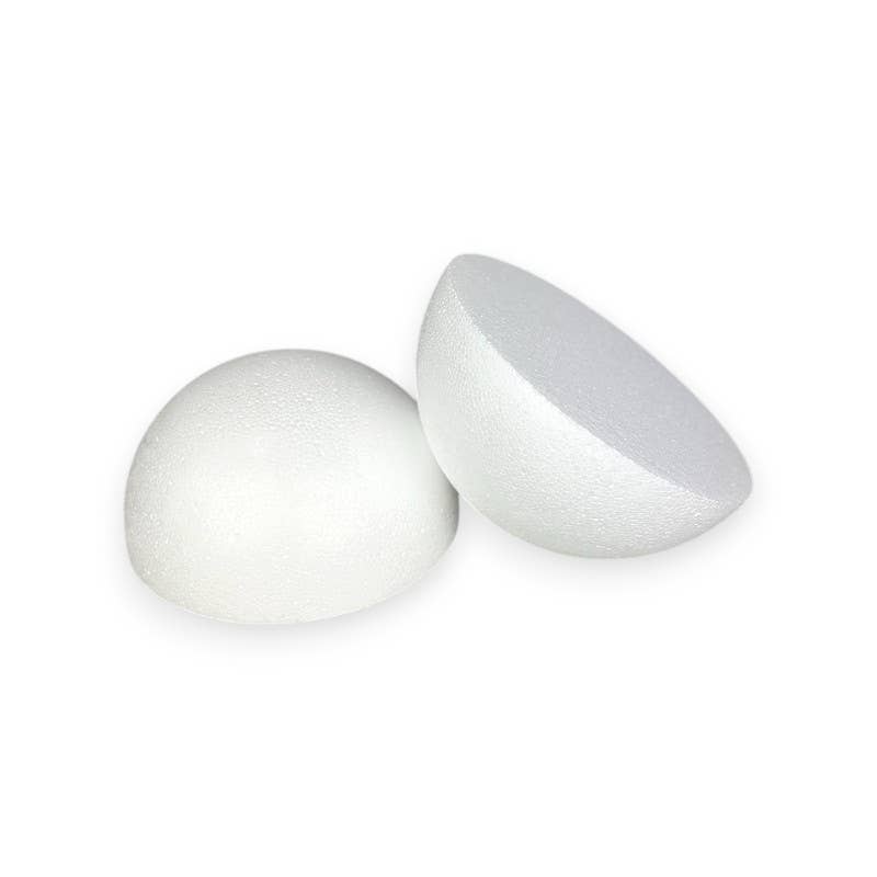 Multi-Size Foam Half Ball Bundle for Craft & Décor