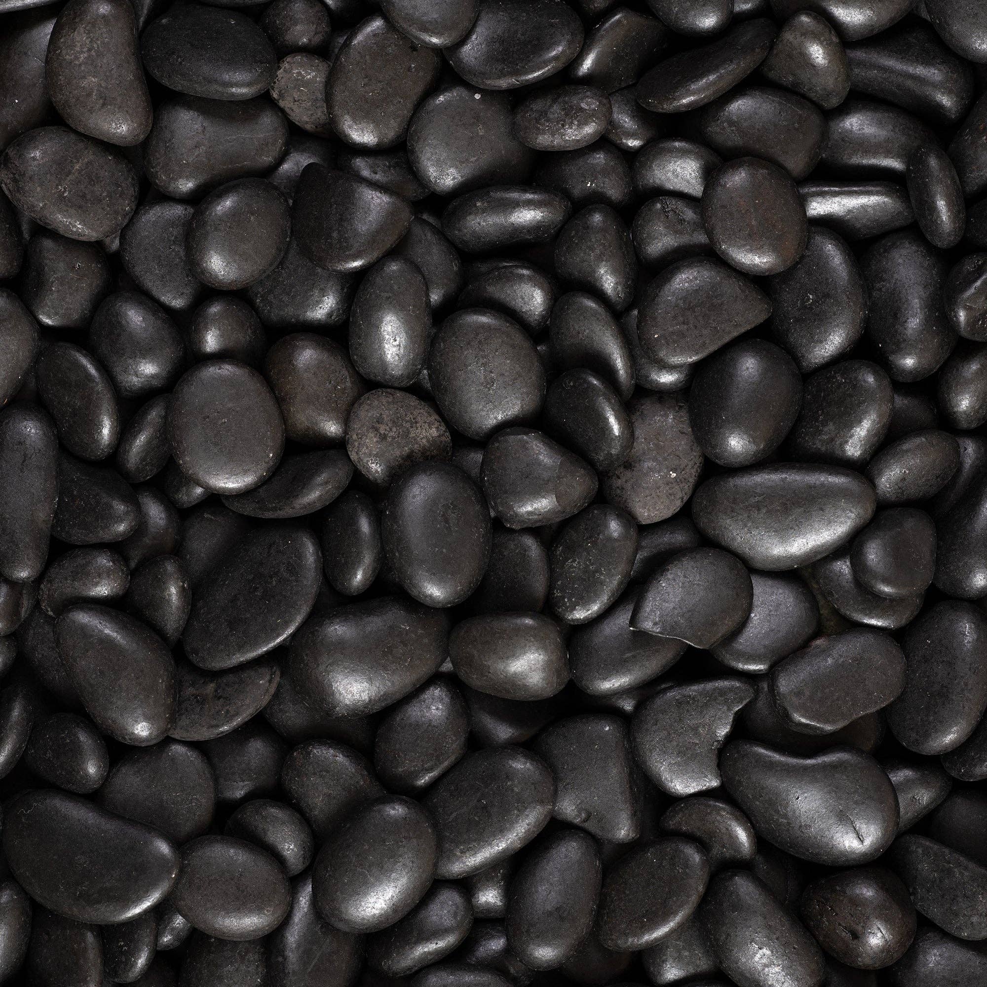 Black Pebbles - 2.2 LB. Bag