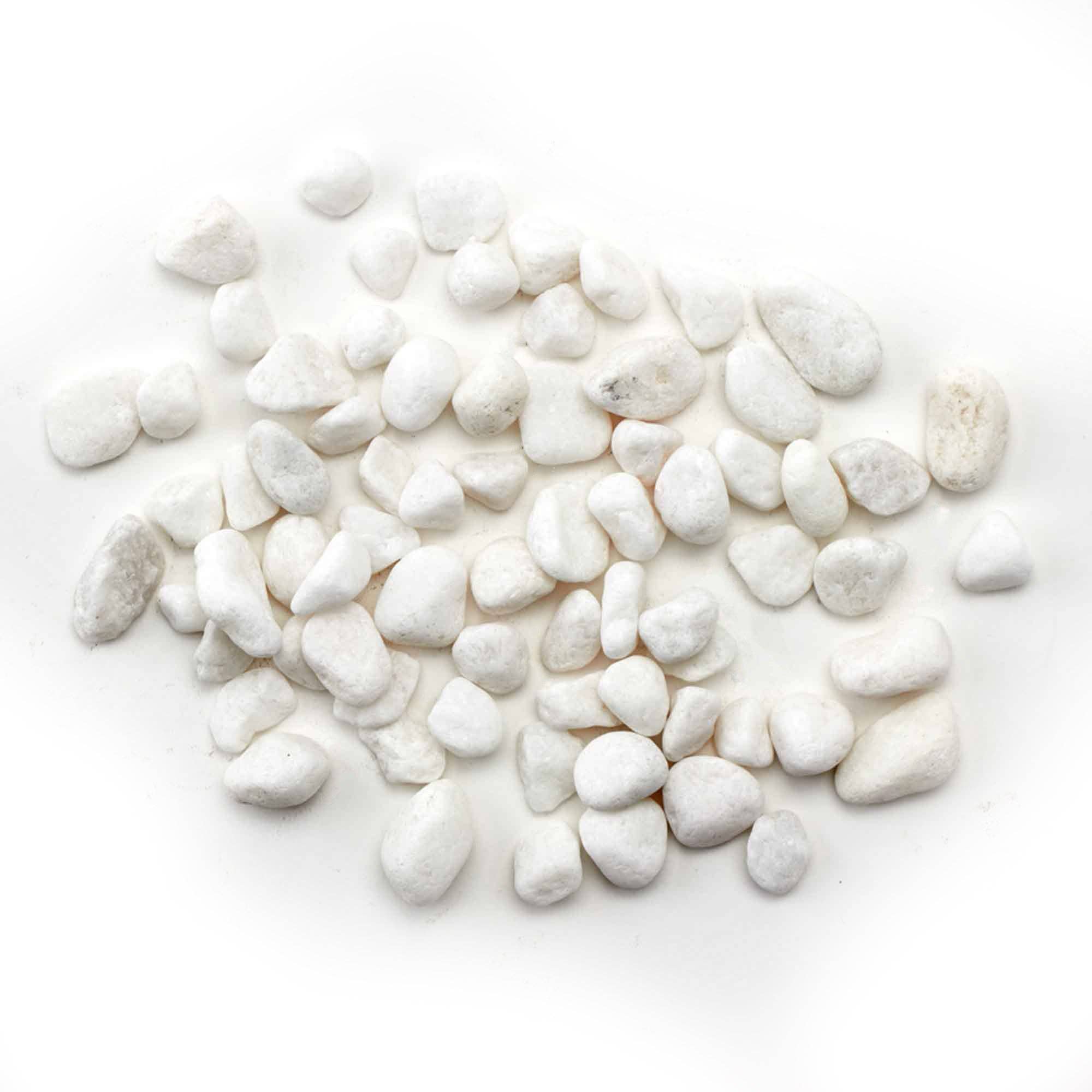 White Pebbles - 2.2 LB. Bag