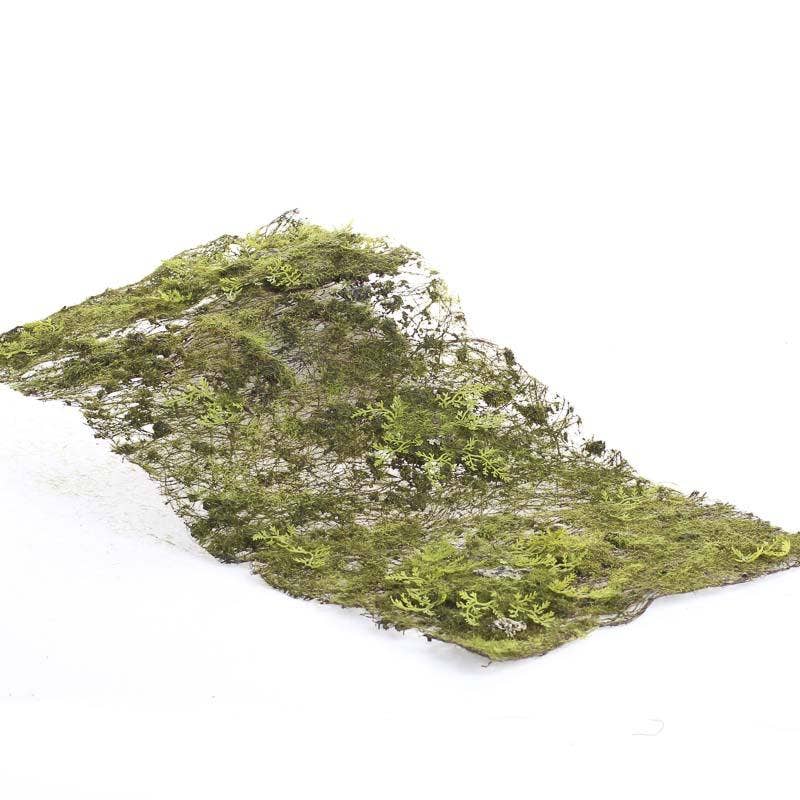 10" x "18" Artificial Flat Grass & Moss Mat