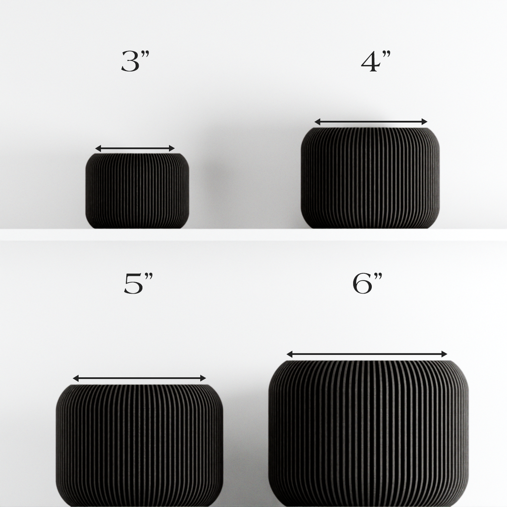 Modern Round Planter | Orbis Collection