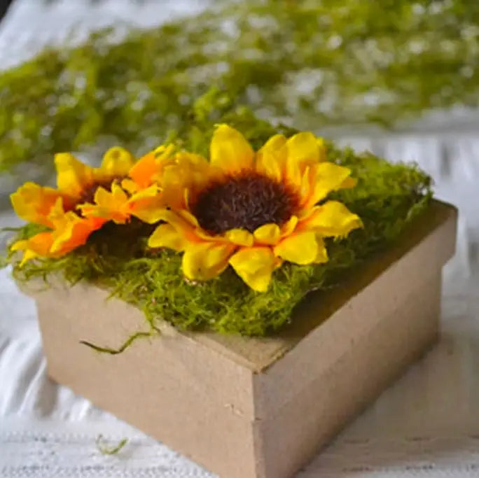 10" x "18" Artificial Flat Grass & Moss Mat