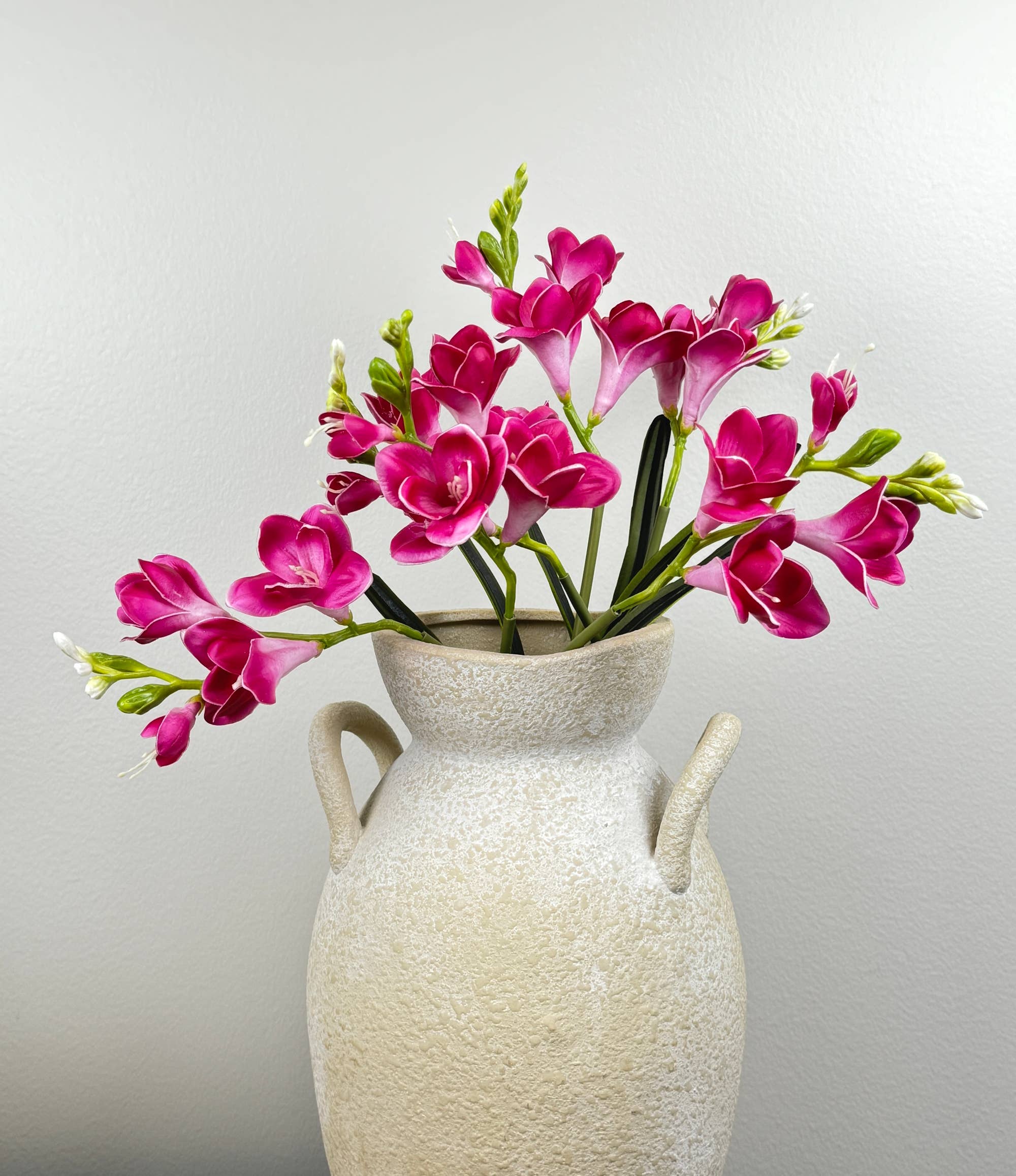 20" Lifelike Soft Real Touch Artificial Freesia-2 sprays