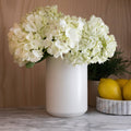 White Minimalist Ceramic Vase