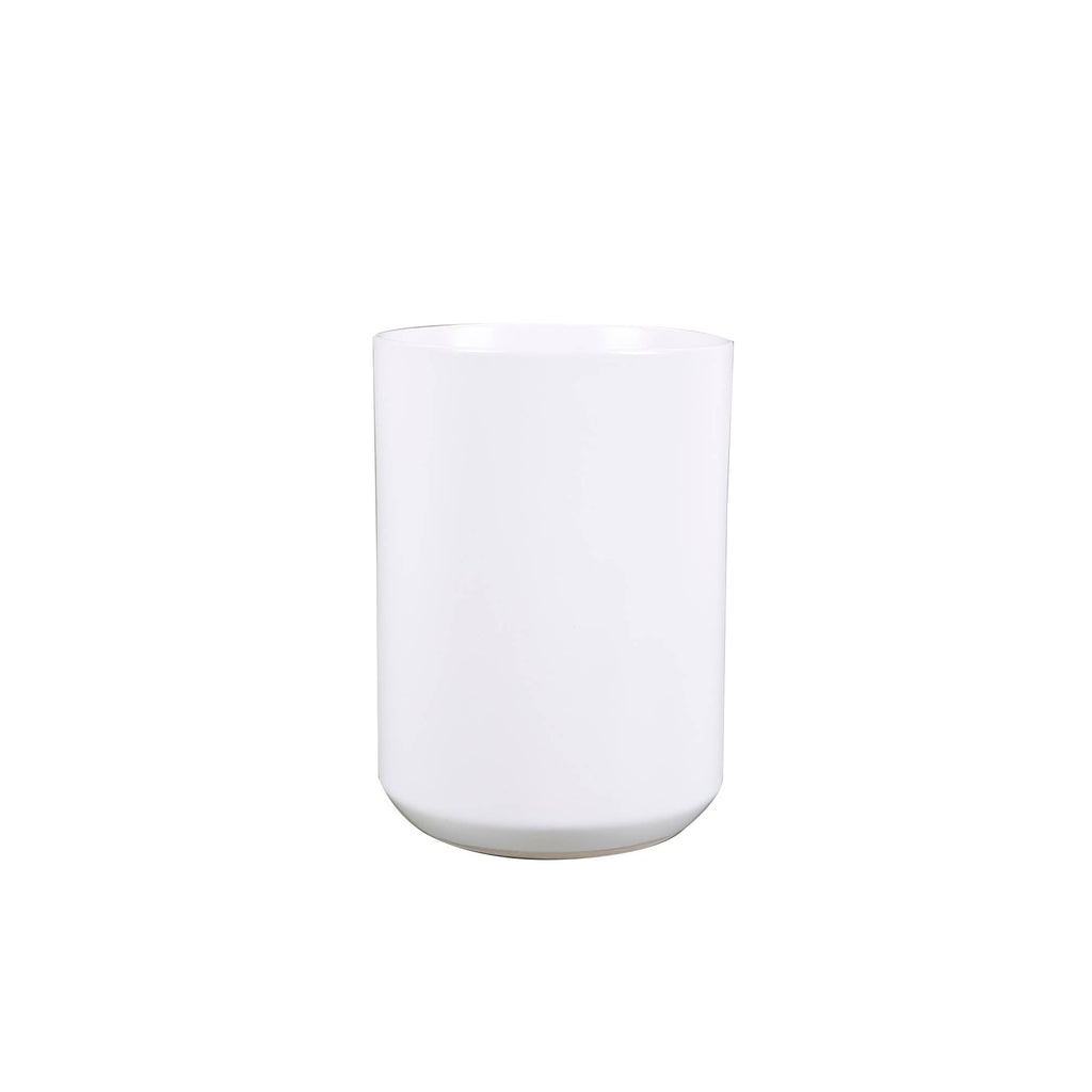 White Minimalist Ceramic Vase