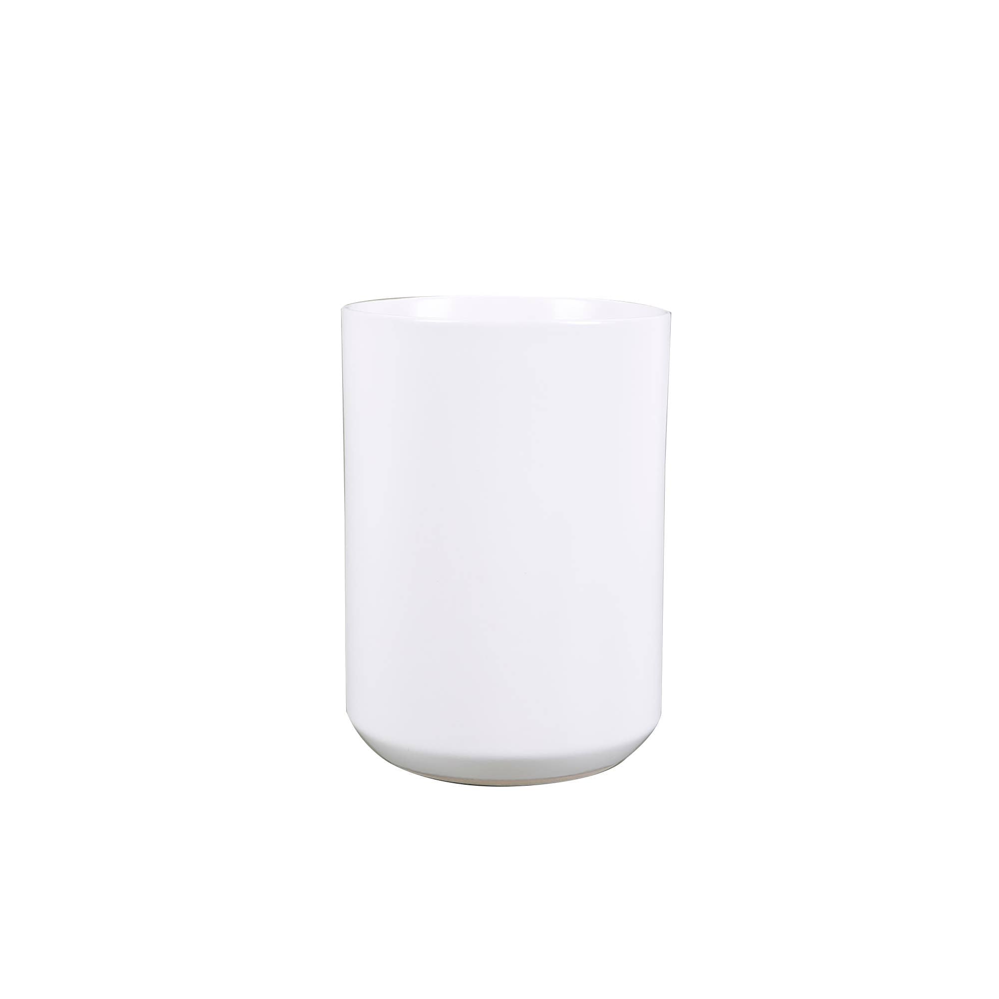 White Minimalist Ceramic Vase