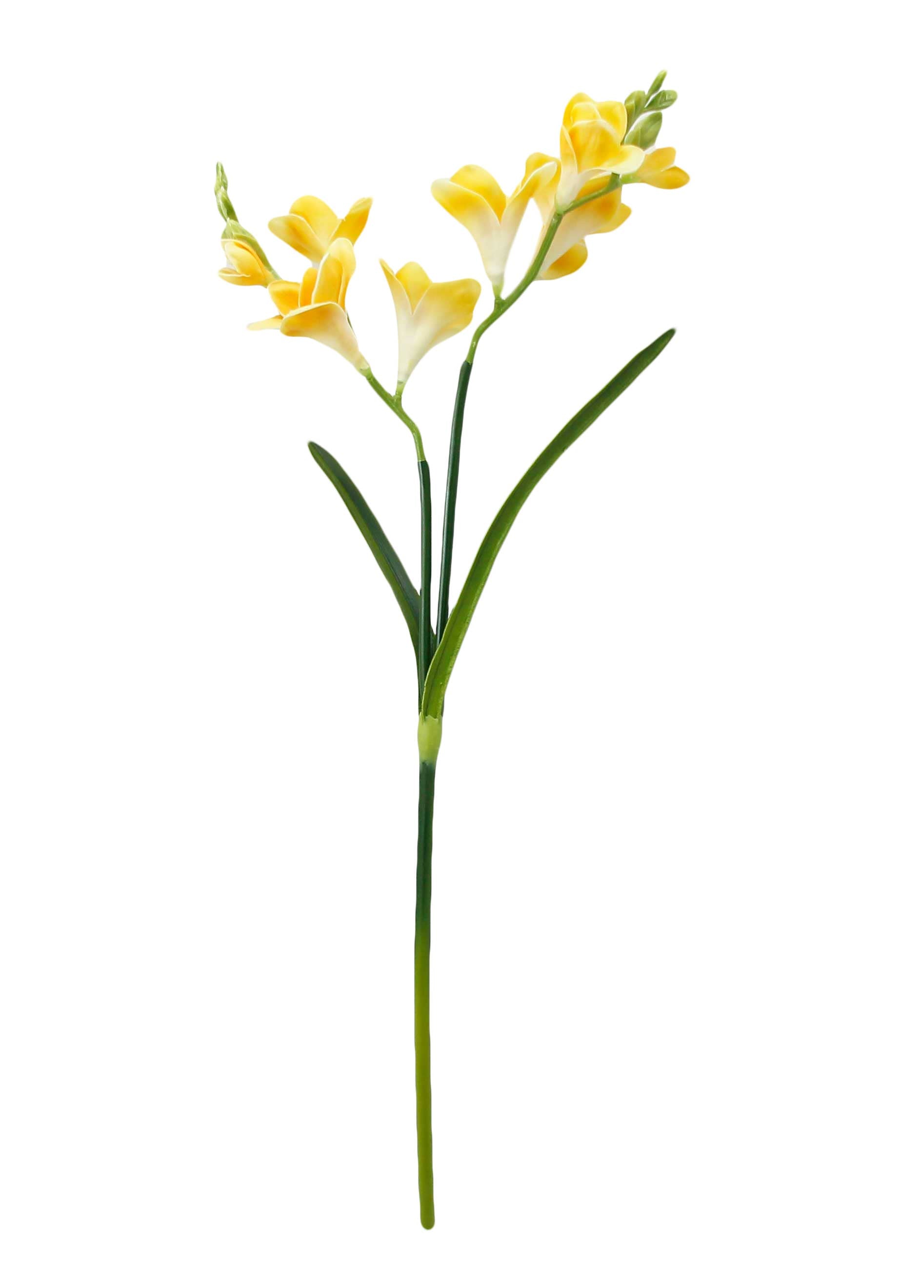 20" Lifelike Soft Real Touch Artificial Freesia-2 sprays