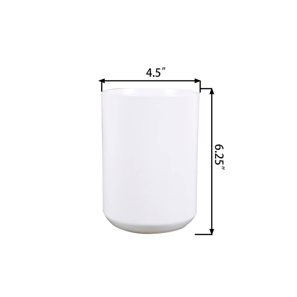 White Minimalist Ceramic Vase