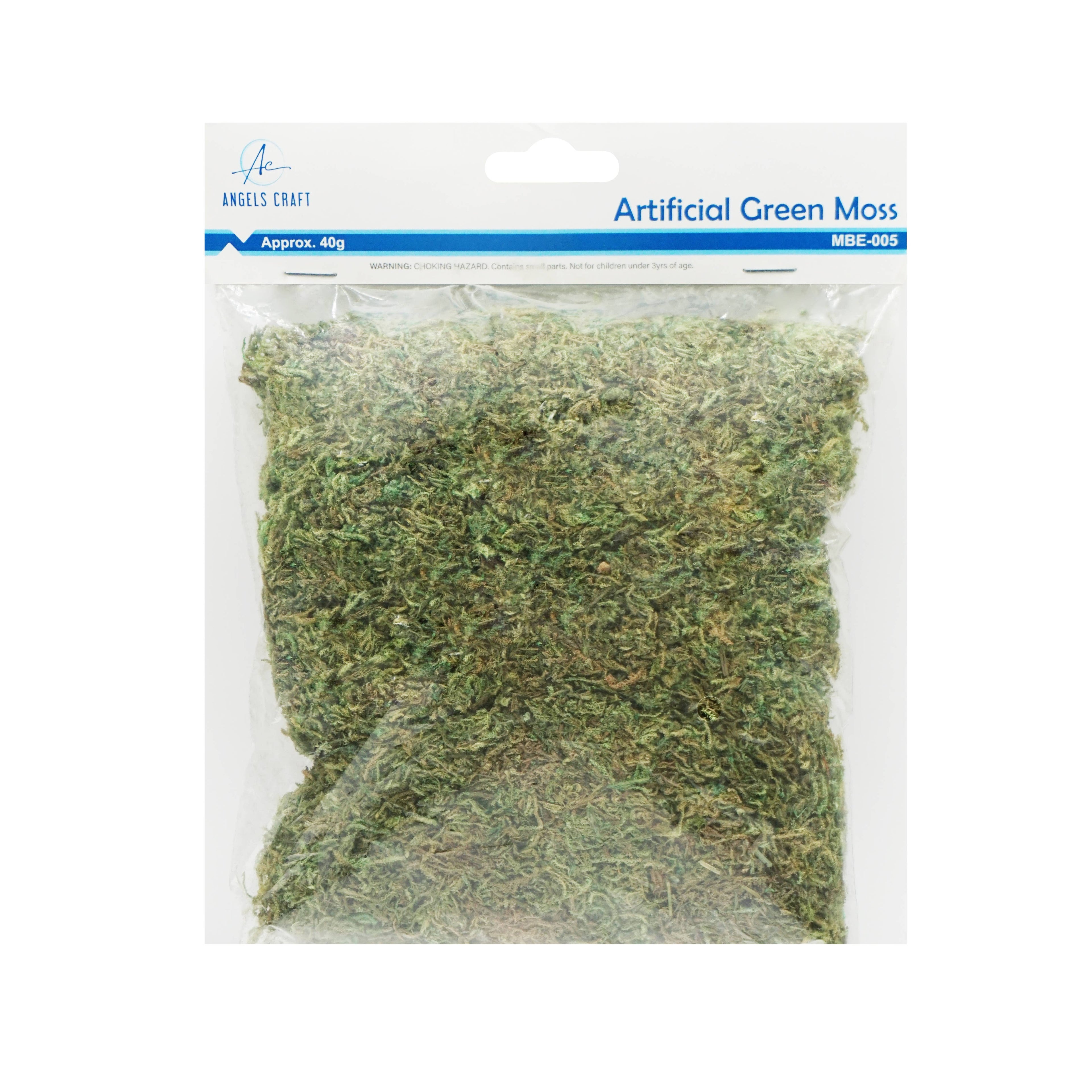 Artificial Green Moss & Moss Stones – 2 Styles
